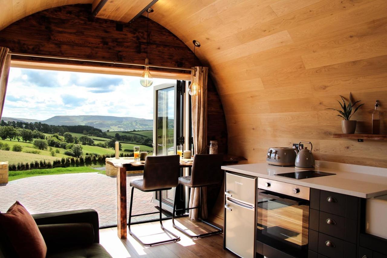 Ferienwohnung Burrow View Rhayader Exterior foto